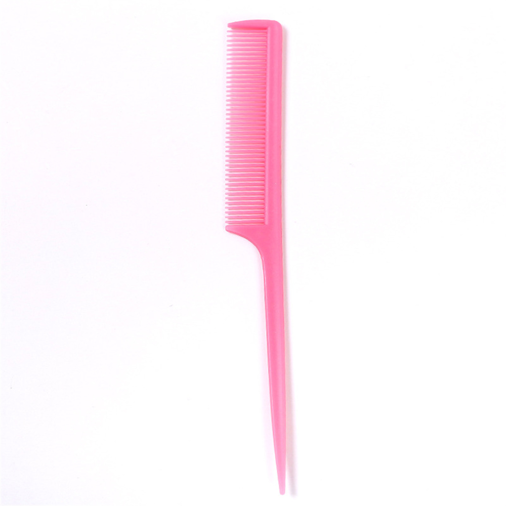 Hot Hair Brushes Plastic Rat Tail Styling Comb Anti Static Teasing for Back Combing Root Teasing Adding Volume Evening KD
