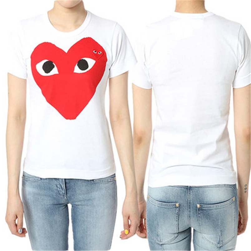 Heart Shape Cute Tee Couples 23 Styles T-shirts Clothes White Crop Cotton Top For Women Man Short Sleeve Lover T-shirt 210708, White-red 2
Heart Shape Cute Tee Couples 23 Styles T-shirts Clothes White Crop Cotton Top For Women Man Short Sleeve Lover T-shirt 210708, White-red 2