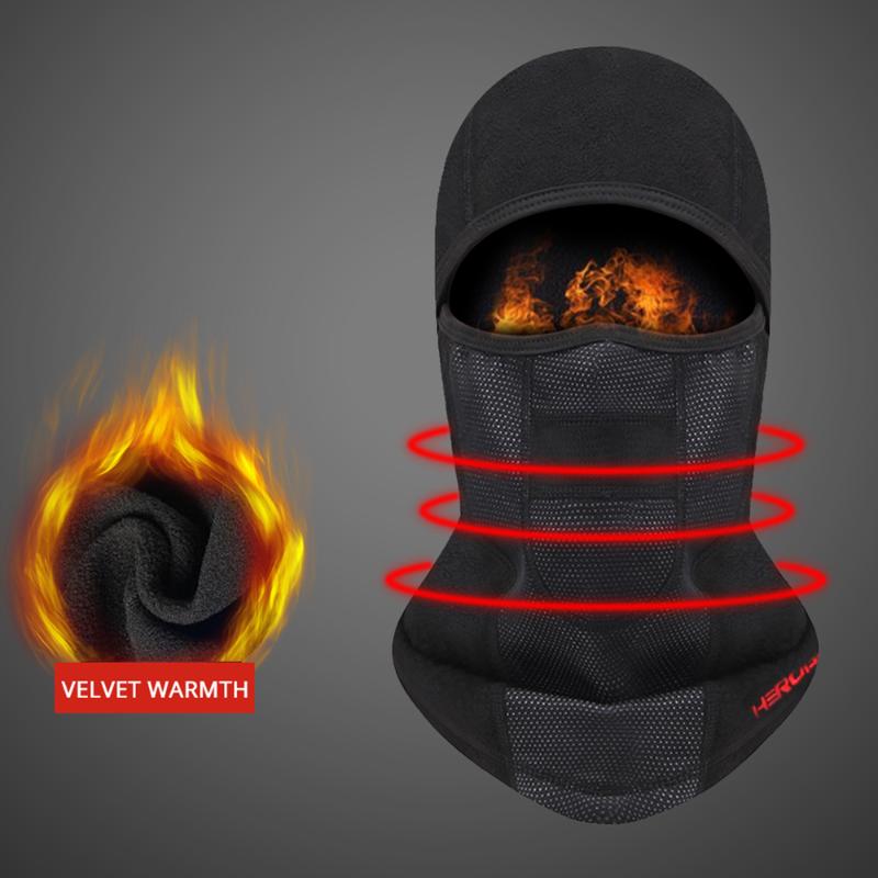 Motorcycle Helmets HEROBIKER Balaclava Winter Face Mask Shield Ski Waterproof Thermal Fleece Moto With Breathable Vents, Herobike mtt-0040b
Motorcycle Helmets HEROBIKER Balaclava Winter Face Mask Shield Ski Waterproof Thermal Fleece Moto With Breathable Vents, Herobike mtt-0040b