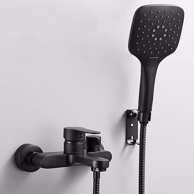 Bathroom Shower Sets Copper Mixing Valve Bathtub Faucet And Cold In-wall Triple Bathing Raining Concealed
Bathroom Shower Sets Copper Mixing Valve Bathtub Faucet And Cold In-wall Triple Bathing Raining Concealed