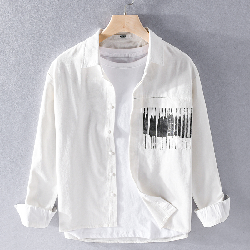 2021 Spring Arrival of Cotton Pure Brand Casual Fashion Comfortable Men's Shirts White Male Shirt Chemise Frx4
2021 Spring Arrival of Cotton Pure Brand Casual Fashion Comfortable Men's Shirts White Male Shirt Chemise Frx4