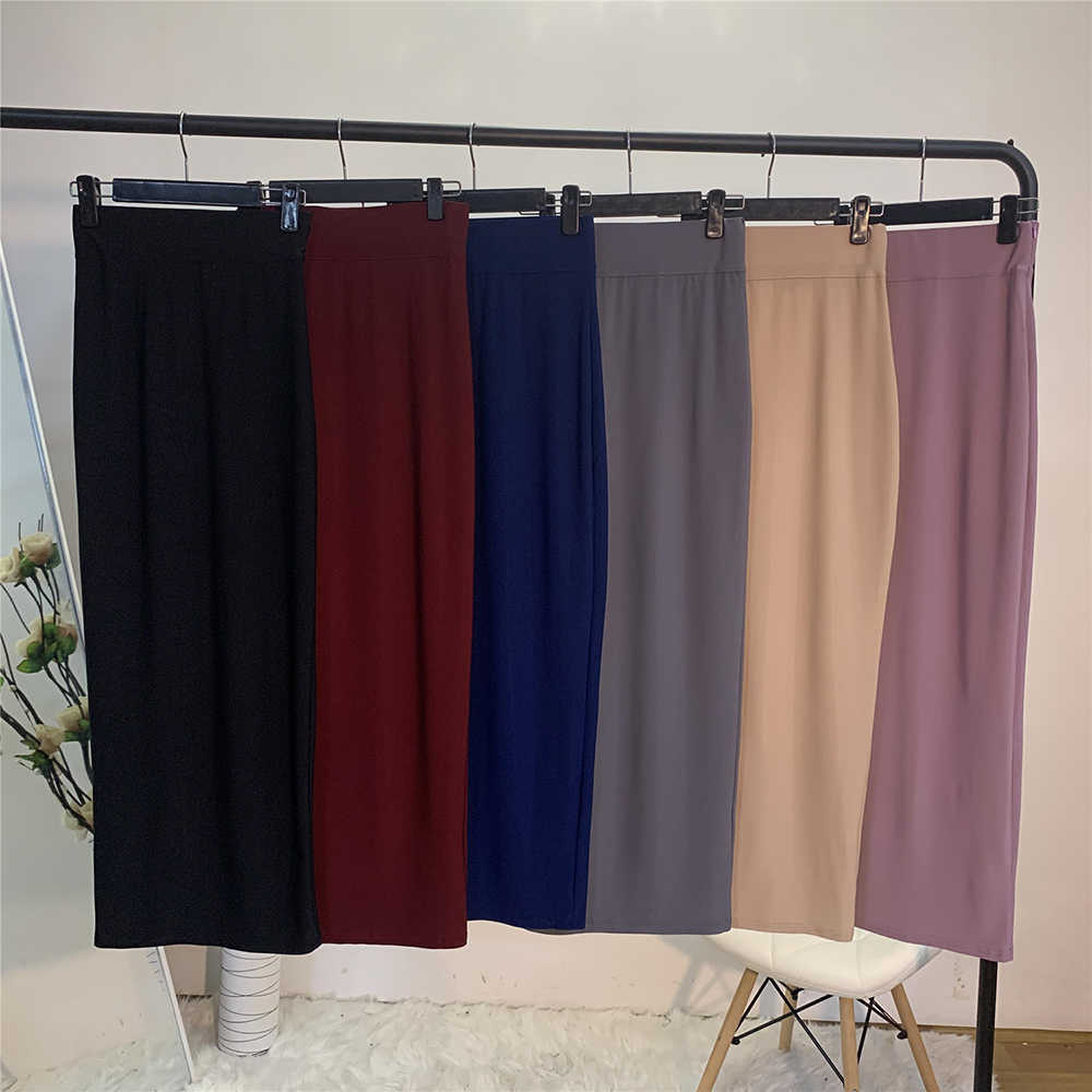 Faldas Mujer Moda High Waist Maxi Pencil Long Skirt Jupe Longue Femme s Skirts Korean Fashion Clothing Crayon 210621