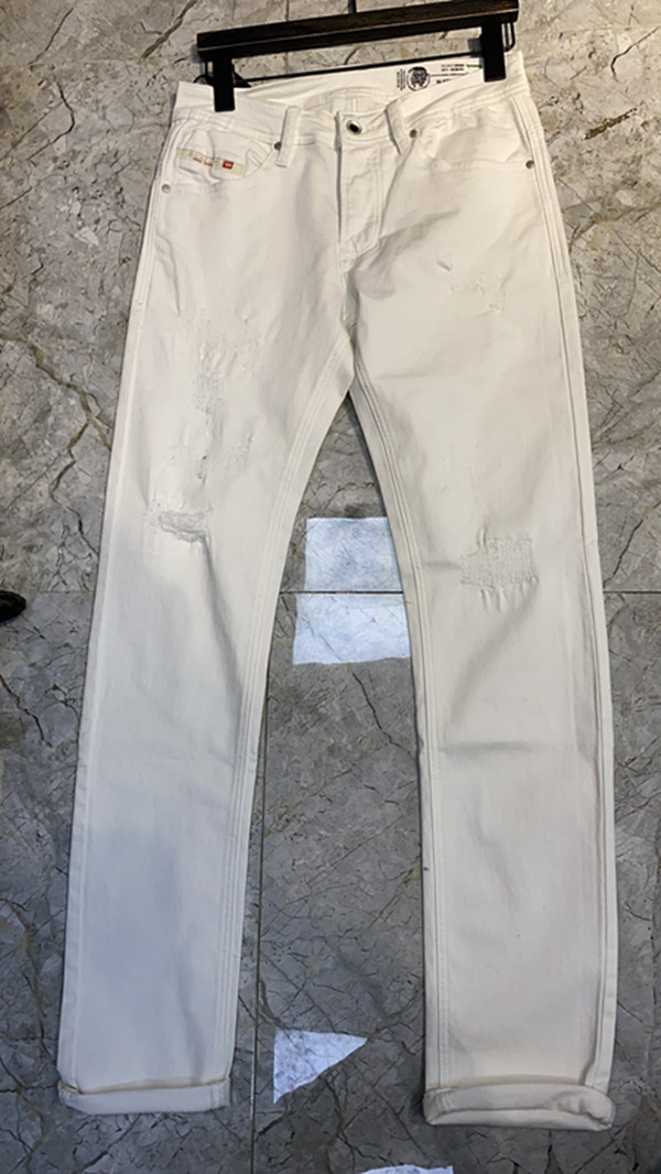21SS SUMMER FRENCH SOLID CLASSIC STYLE DESEL JEANS SLIM FIT MOTORCYCLE BIKER DENIM MEN'S FASHION DESIGNER HOP JEANS TOP QUALITY SIZE 29-4, White
21SS SUMMER FRENCH SOLID CLASSIC STYLE DESEL JEANS SLIM FIT MOTORCYCLE BIKER DENIM MEN'S FASHION DESIGNER HOP JEANS TOP QUALITY SIZE 29-4, White