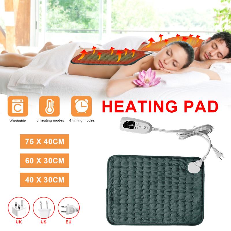 Blankets 2021 6 Level 120W Flannel Electric Heating Pad Timer For Shoulder Neck Back Spine Leg Pain Relief Winter Warmer EU//UK Blanket
Blankets 2021 6 Level 120W Flannel Electric Heating Pad Timer For Shoulder Neck Back Spine Leg Pain Relief Winter Warmer EU//UK Blanket