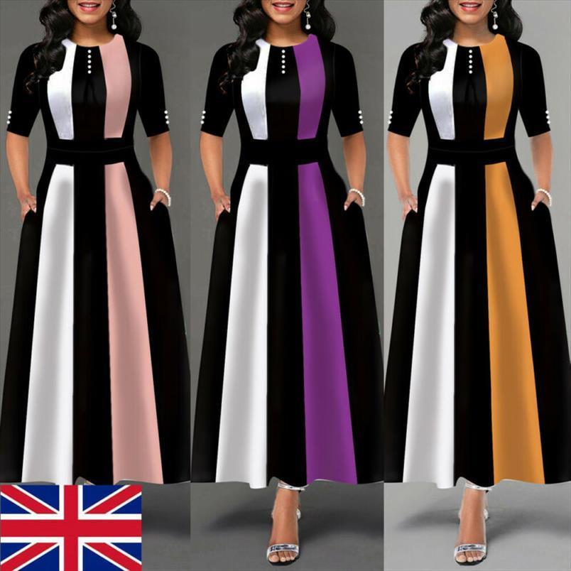 plus size vintage swing womens tanks long dress half sleeve evening party skater elegant maxi dresses uk, White
plus size vintage swing womens tanks long dress half sleeve evening party skater elegant maxi dresses uk, White