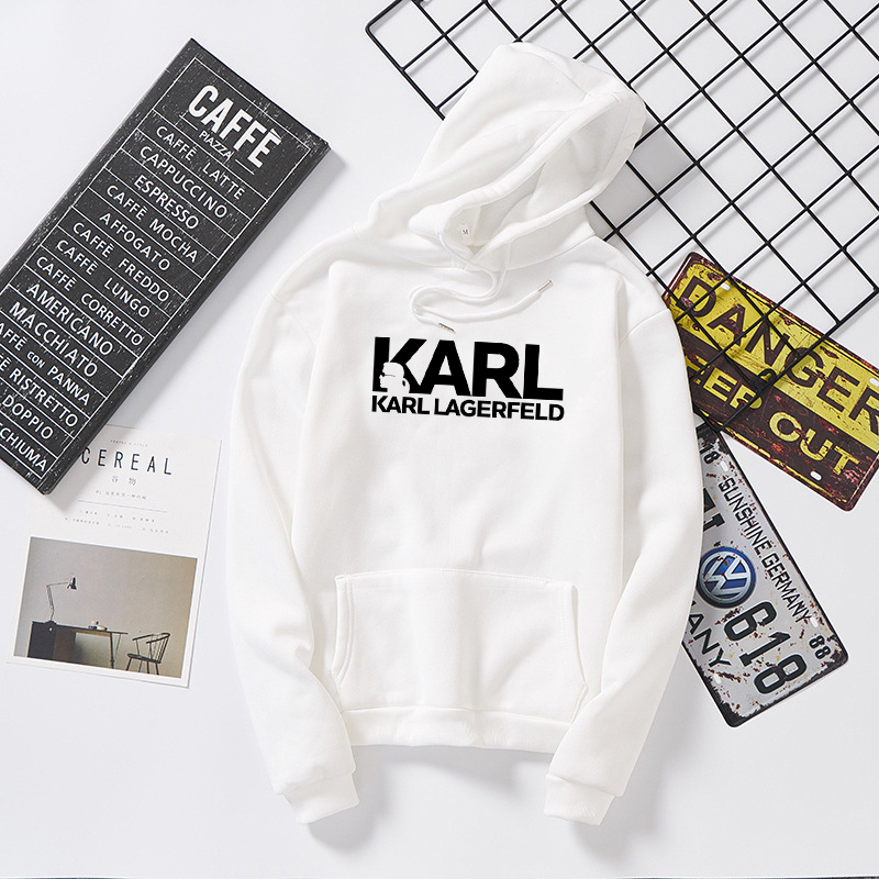 Designer Karl Shirt Lagerfeld Hoodies Women Vogue Sweatshirt Brand Perfume Designer Pullovers Tumblr Jumper Lady Casual Clothing, Black
Designer Karl Shirt Lagerfeld Hoodies Women Vogue Sweatshirt Brand Perfume Designer Pullovers Tumblr Jumper Lady Casual Clothing, Black