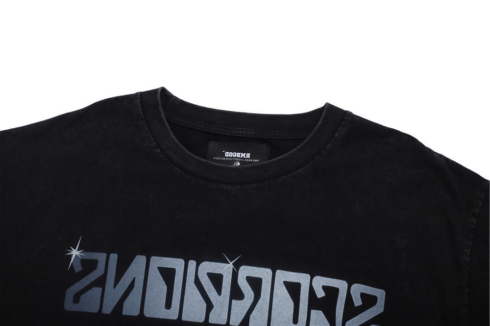 t shirts round Designer Scorpion brand print short men's neck fashion Quarter Street trend loose half Sleeve t-shirt, Black
t shirts round Designer Scorpion brand print short men's neck fashion Quarter Street trend loose half Sleeve t-shirt, Black