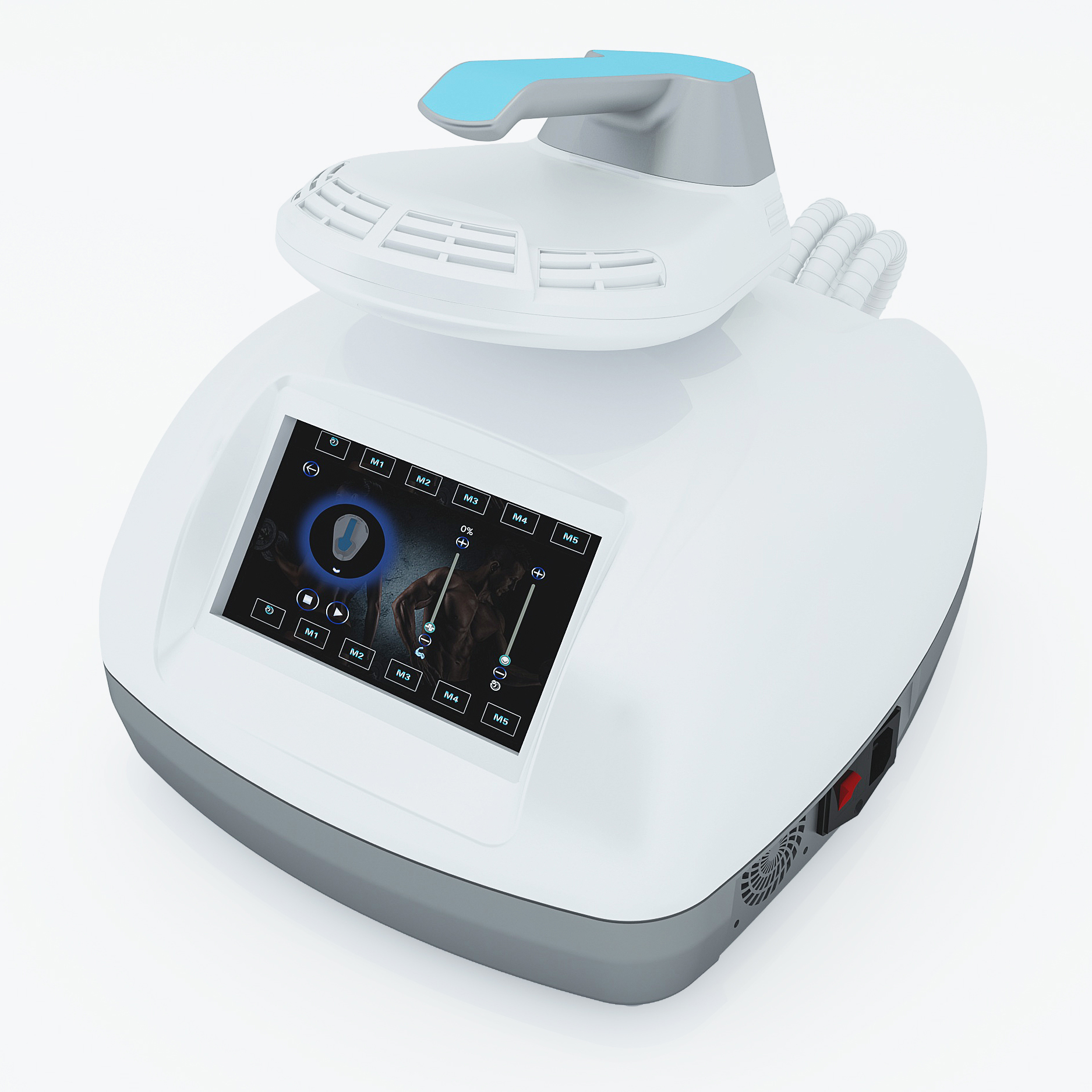 Portable Customized Ems Muscle Stimulation Body Building Weight Loss Beauty Machine