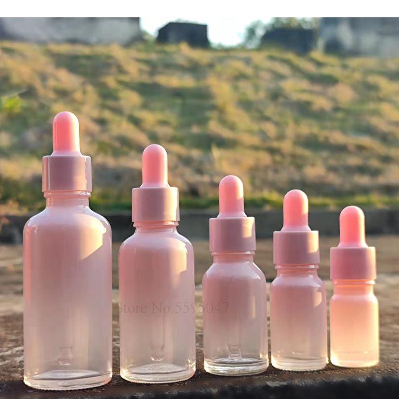 Storage Bottles & Jars 10pcs 5ml 10ml 15ml 30ml 50ml Pink Glass Dropper Bottle With Pipettes Empty Drop Perfume Containers
Storage Bottles & Jars 10pcs 5ml 10ml 15ml 30ml 50ml Pink Glass Dropper Bottle With Pipettes Empty Drop Perfume Containers