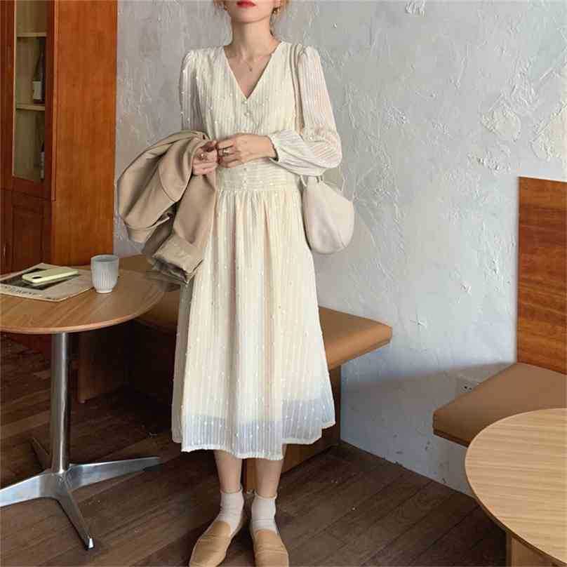 Feminine Chiffon V-Neck Sweet High Waist Gentle Retro Office Lady Women Vintage Long Dresses Vestidos 210525, Photo color
Feminine Chiffon V-Neck Sweet High Waist Gentle Retro Office Lady Women Vintage Long Dresses Vestidos 210525, Photo color