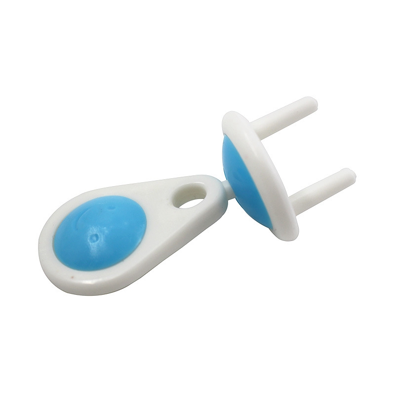 Outlet Covers Protection 6 pcs+1key Russian EU European Euro Security Child Electric Socket Outlet Plug Two Phase Safe Lock Baby Kids Safety 0899