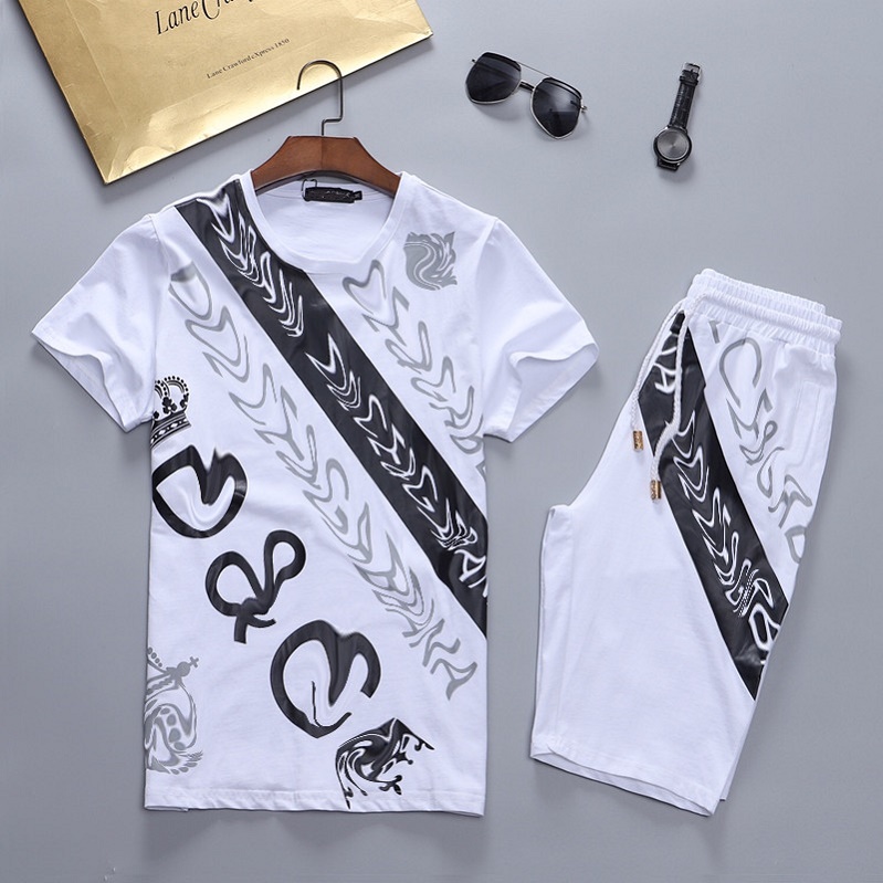 20ss good quality new men's fashion short-sleeved suit casual sportswear women's men's suit student casual wear unisex jacket + pants
20ss good quality new men's fashion short-sleeved suit casual sportswear women's men's suit student casual wear unisex jacket + pants
