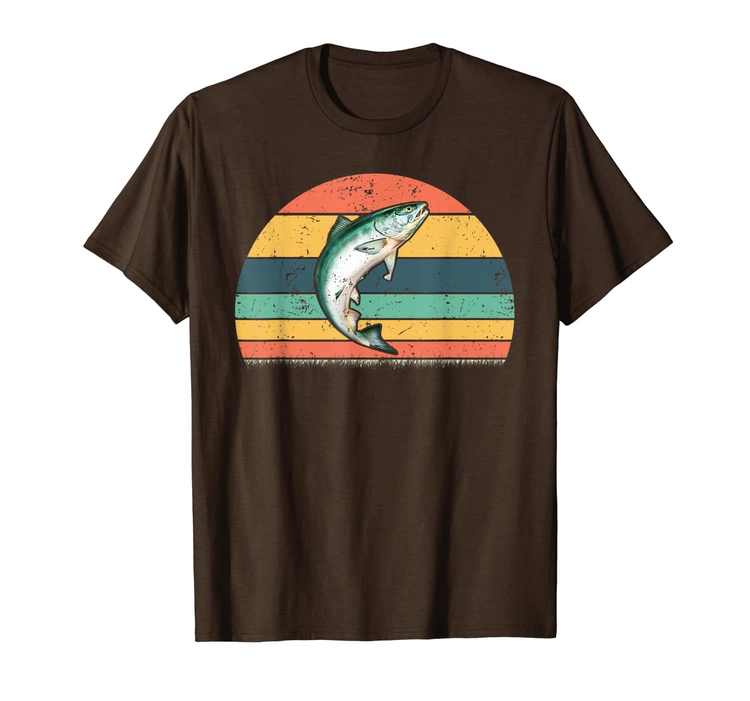 Salmon Shirt, Retro Vintage Salmon Animal Lover T-Shirt, White;black
Salmon Shirt, Retro Vintage Salmon Animal Lover T-Shirt, White;black