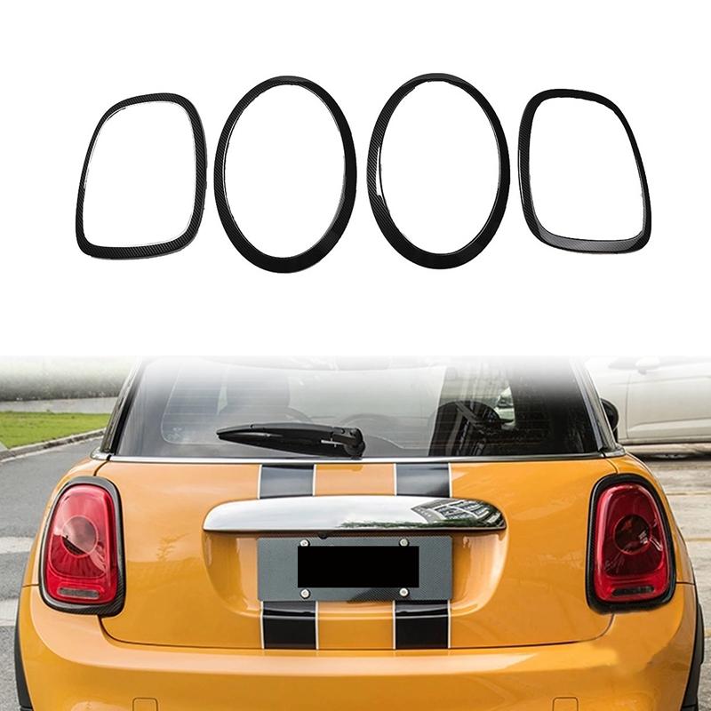 Interior&External Lights For MINI Cooper F55 F56 F57 Carbon Fiber Front Head Headlight Tail Rear Lamps Frame Ring Cover Trim Car Styling от DHgate WW