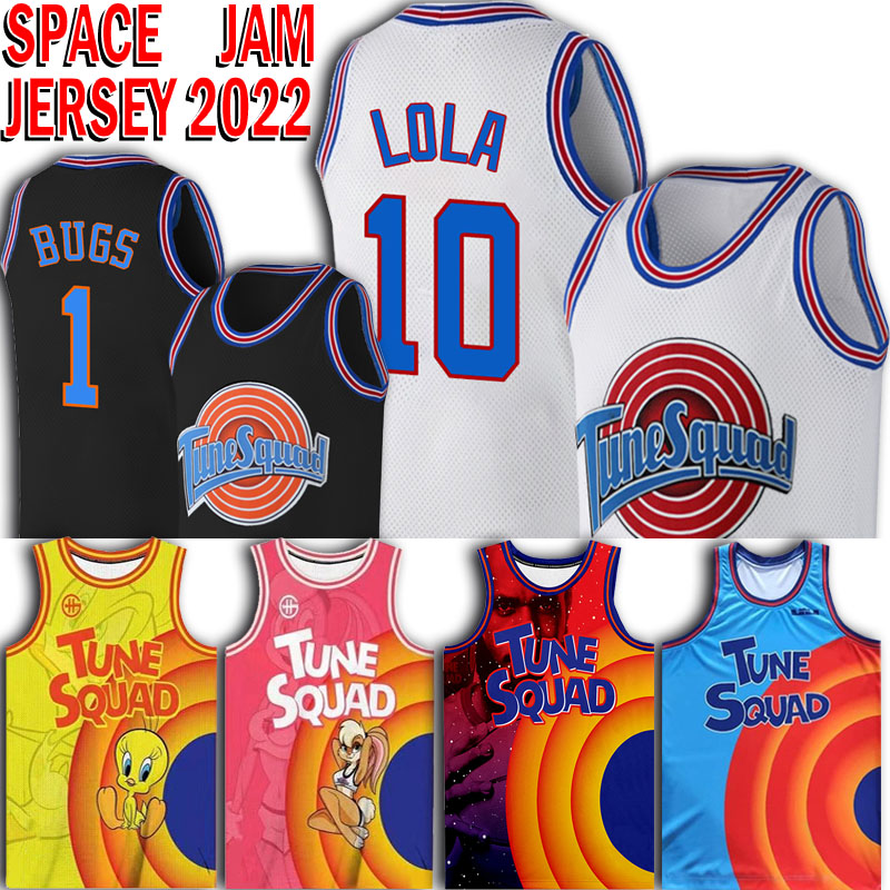 Space Jam 2 Tune Squad Movie Jersey Lebron 6 James Bugs 10 Lola Bunny Jerseys Tweety Bird Taz 2 Daffy Duck
Space Jam 2 Tune Squad Movie Jersey Lebron 6 James Bugs 10 Lola Bunny Jerseys Tweety Bird Taz 2 Daffy Duck