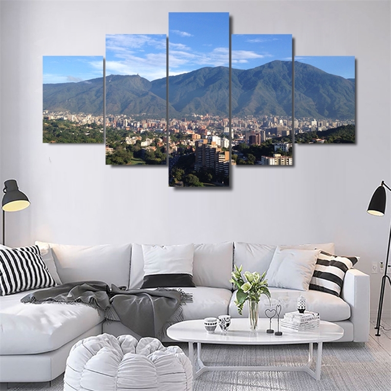 5 Piece Canvas Art Avila Caracas Mountain Canvas Print Painting Wall Art Poster Modern Home Decoration Living Room Pictures 210310
5 Piece Canvas Art Avila Caracas Mountain Canvas Print Painting Wall Art Poster Modern Home Decoration Living Room Pictures 210310