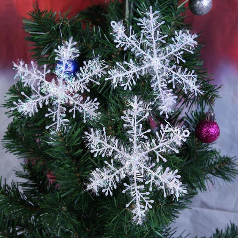 Christmas Decorations 30Pcs DIY Plastic White Fake Snowflakes For Home Party Year Xmas Tree Pendants Ornaments Window Decoration
Christmas Decorations 30Pcs DIY Plastic White Fake Snowflakes For Home Party Year Xmas Tree Pendants Ornaments Window Decoration