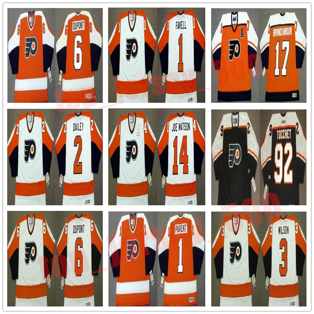 Vintage Philadelphia Flyers Jersey 17 ROD BRIND'AMOUR 22 RICK TOCCHET 44 STOCK 77 Paul Coffey 28 Claude Giroux 11 Tony Amonte Custom Hockey, As shown in illustration
Vintage Philadelphia Flyers Jersey 17 ROD BRIND'AMOUR 22 RICK TOCCHET 44 STOCK 77 Paul Coffey 28 Claude Giroux 11 Tony Amonte Custom Hockey, As shown in illustration