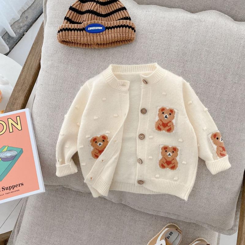 Jackets Kids Coat Sweater Cartoon Bear Children Outwear Toddler Girl Clothes Boys For Girls 1-6Y, Blue;gray
Jackets Kids Coat Sweater Cartoon Bear Children Outwear Toddler Girl Clothes Boys For Girls 1-6Y, Blue;gray