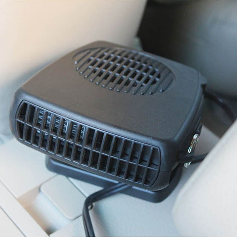 Universal Car Heater Electric Cooling Fan Defroster Dryer Windshield Defogging 12V Portable Auto Fans Interior Accessories