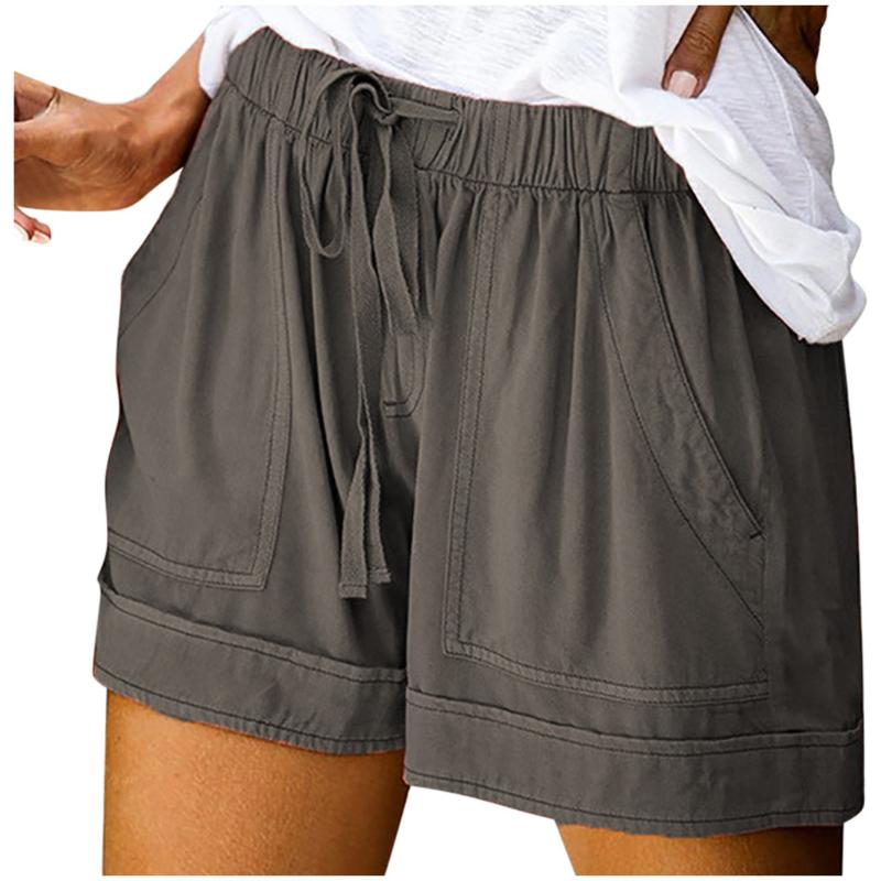 Women' Shorts 40# 2021 Women Lady Summer Sport For Running Pantalones Cortos De Mujer Elastic Waist Pocketed, Gray
Women' Shorts 40# 2021 Women Lady Summer Sport For Running Pantalones Cortos De Mujer Elastic Waist Pocketed, Gray
