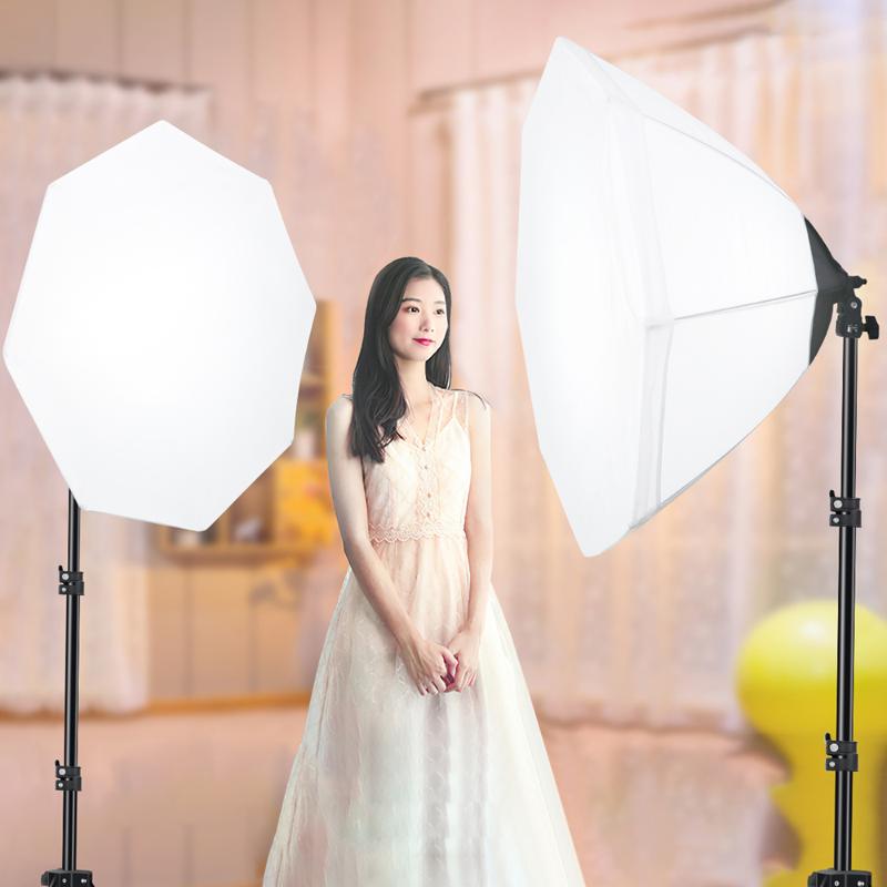 Continuous Lighting Pography Octagon Umbrella Softbox With 1.5m Tripod Po Studio Kits 50x70 155W 135w Light Bulb Accessories
Continuous Lighting Pography Octagon Umbrella Softbox With 1.5m Tripod Po Studio Kits 50x70 155W 135w Light Bulb Accessories
