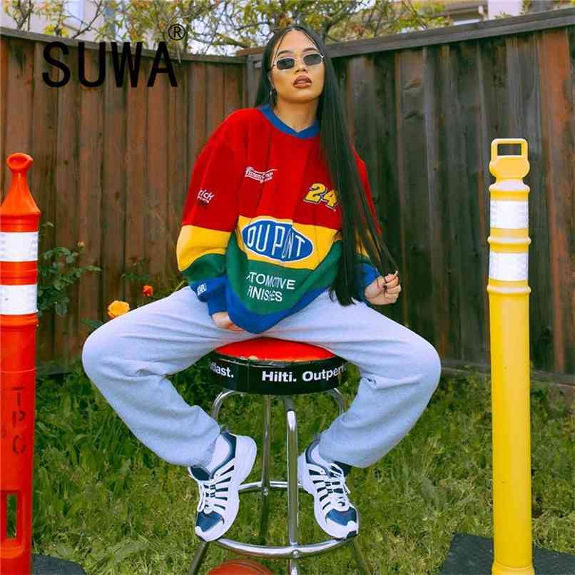 Cool Girl Street BF Style Loose Women Top And Blouses Fall Winter Long Sleeve Pullover Sweatshirt Casual Basketball Clothes 210525, Multi
Cool Girl Street BF Style Loose Women Top And Blouses Fall Winter Long Sleeve Pullover Sweatshirt Casual Basketball Clothes 210525, Multi