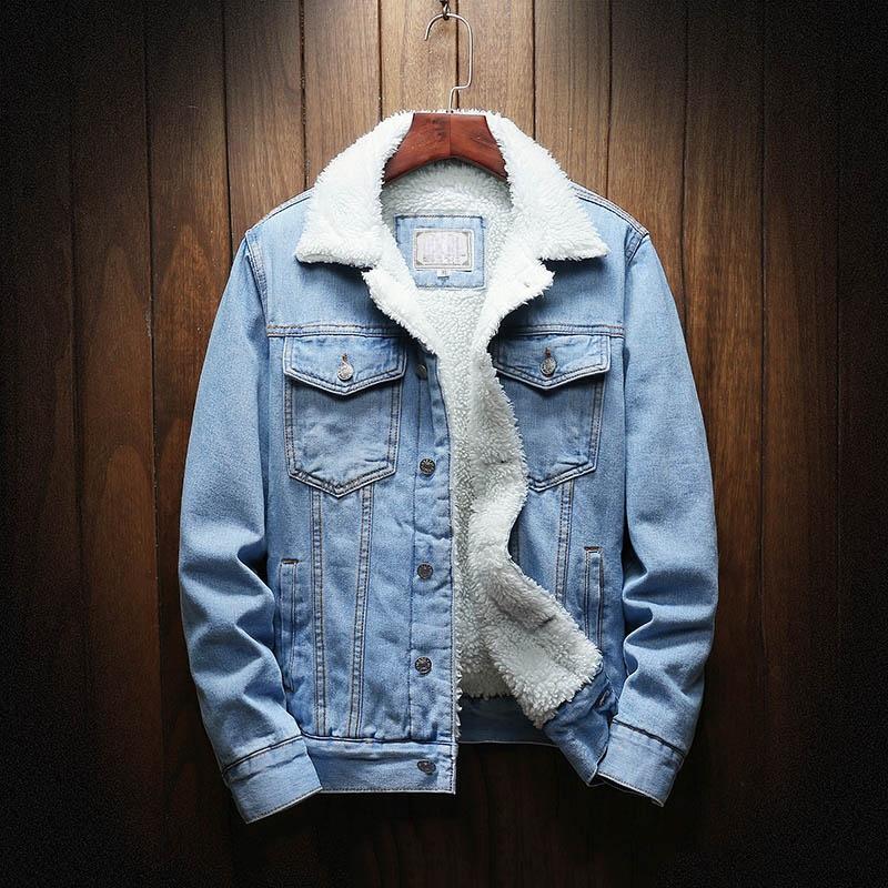 Men's Jackets 2022 Winter Jean Outerwear Warm Denim Coats Men Large Size Wool Liner Thicker, Black;brown
Men's Jackets 2022 Winter Jean Outerwear Warm Denim Coats Men Large Size Wool Liner Thicker, Black;brown