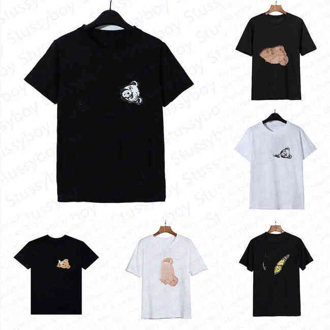 Fashion Bear Printed Summer women T Shirt Man Woman Black White Tees Mens Short Sleeves Polos Clothes Size S-XL_news, White;black
Fashion Bear Printed Summer women T Shirt Man Woman Black White Tees Mens Short Sleeves Polos Clothes Size S-XL_news, White;black