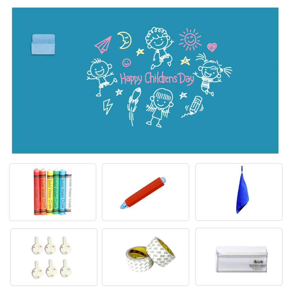 Hold magents Blackboard Magnetic ChalkBoard Erasable Kids Writing Graffiti Office Message Board Home Decorative Wall sticker 210312