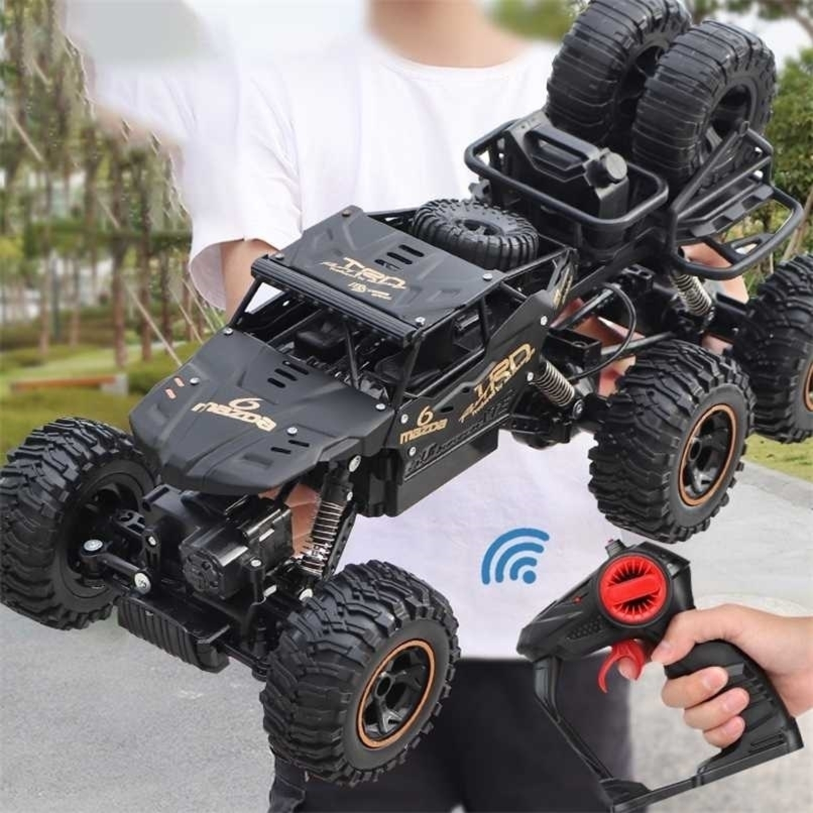 1/12 38CM Big Size RC Car 6WD 2.4Ghz Remote Control Crawler Drift Off Road Vehicles High Speed Electric Car Truck Toys for boy 220121
1/12 38CM Big Size RC Car 6WD 2.4Ghz Remote Control Crawler Drift Off Road Vehicles High Speed Electric Car Truck Toys for boy 220121