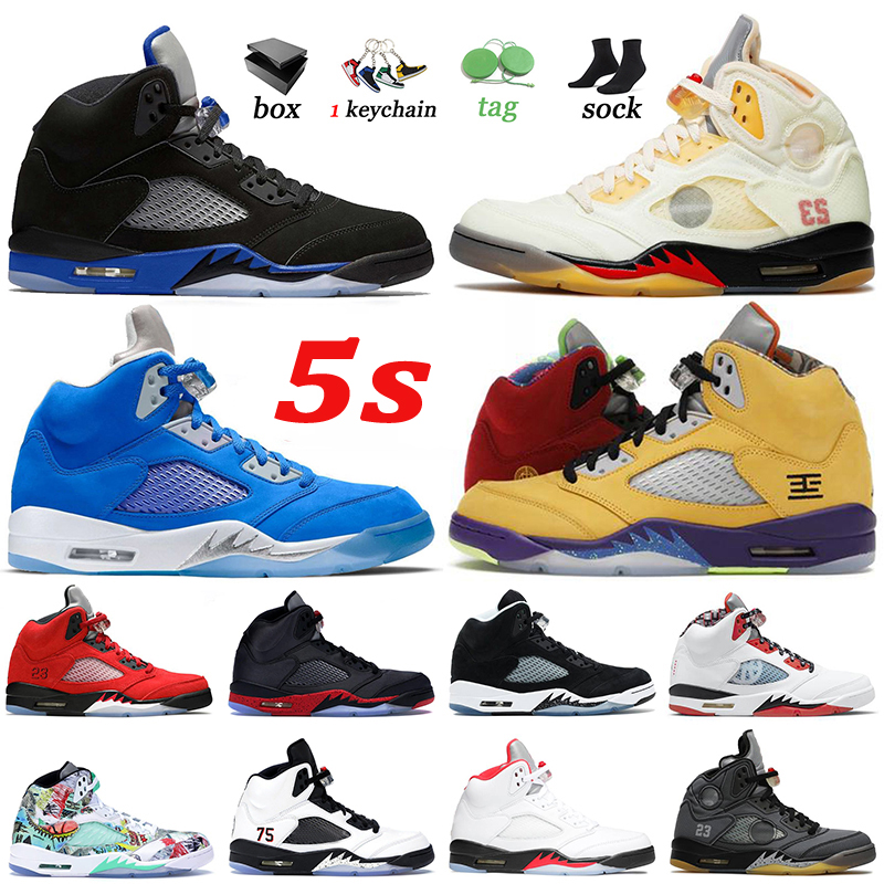With Box Jumpman 5 5s Basketball Shoes Men White Racer Blue What The Black Muslin Off Fire Red Paris Wings Oreo Satin Bred Mens Sports Sneakers Trainers, A1 off white sp sail 40-47
With Box Jumpman 5 5s Basketball Shoes Men White Racer Blue What The Black Muslin Off Fire Red Paris Wings Oreo Satin Bred Mens Sports Sneakers Trainers, A1 off white sp sail 40-47