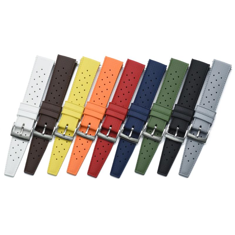 Watch Bands Waterproof Fluorine Rubber Tropic Strap Quick Release Band Breathable Bracelet 20mm 22mm For SRP777J1/SPB151
Watch Bands Waterproof Fluorine Rubber Tropic Strap Quick Release Band Breathable Bracelet 20mm 22mm For SRP777J1/SPB151
