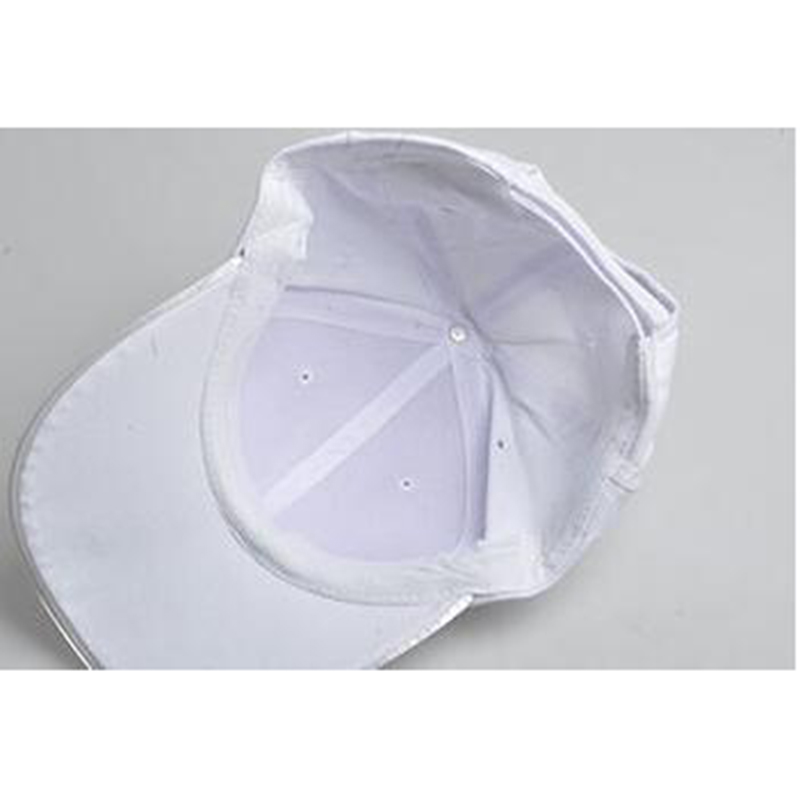 LED Baseball Cap Pure Cotton Luminous Bar Decoration Casual Hat Men And Women Outdoor Peaked Cap