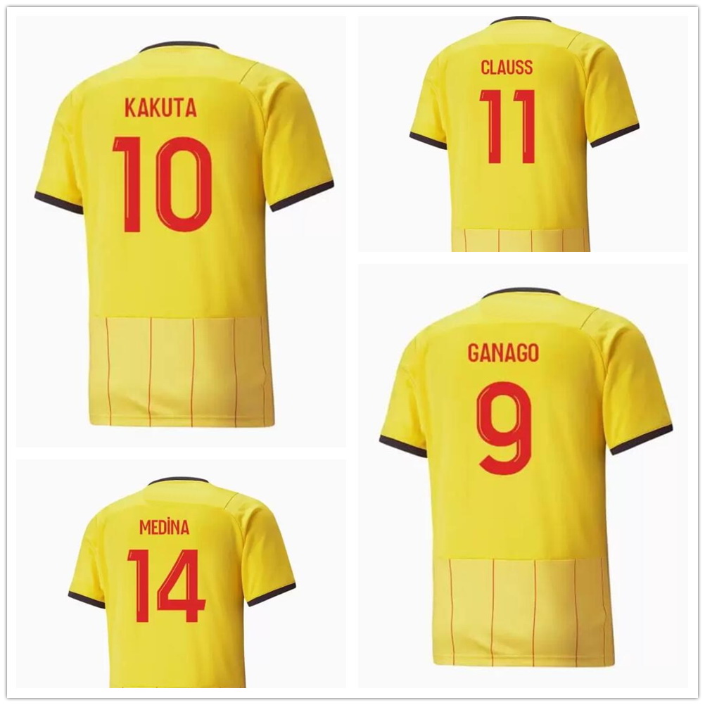 21 22 RC Lens Thai Quality Soccer Jerseys 10 KAKUTA 9 GANAGO 11 Clauss 14 MEDINA 23 BANZA 28 DOUCOURE yakuda local online store Custom football wear, 21-22 home
21 22 RC Lens Thai Quality Soccer Jerseys 10 KAKUTA 9 GANAGO 11 Clauss 14 MEDINA 23 BANZA 28 DOUCOURE yakuda local online store Custom football wear, 21-22 home