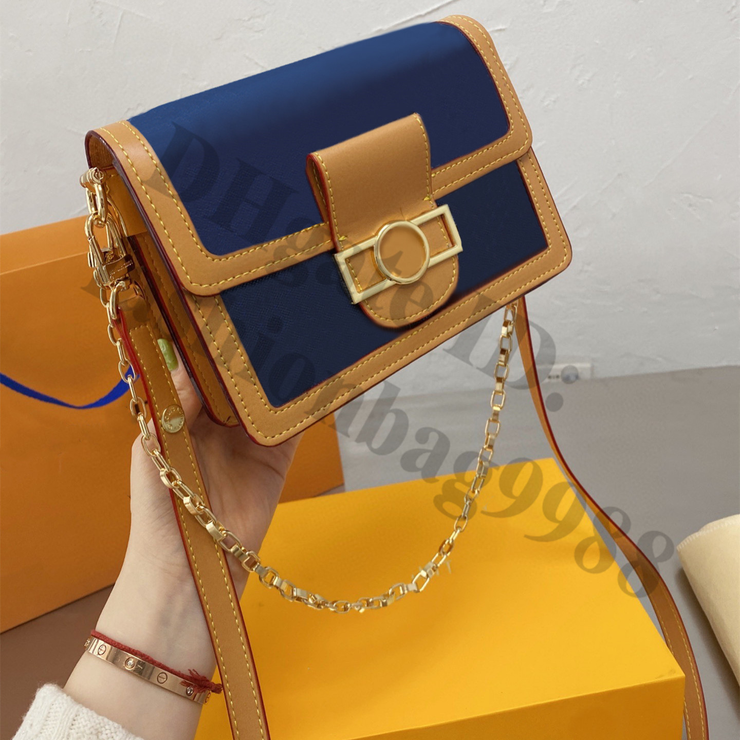 Classic Design denim blue Flap Chain Shoulder Handbags For Women Real Leather Hasp Square Fashion Lady Luxury Crossbody Bag Girls Brand One Side Bags Handbag, Make up the difference
Classic Design denim blue Flap Chain Shoulder Handbags For Women Real Leather Hasp Square Fashion Lady Luxury Crossbody Bag Girls Brand One Side Bags Handbag, Make up the difference