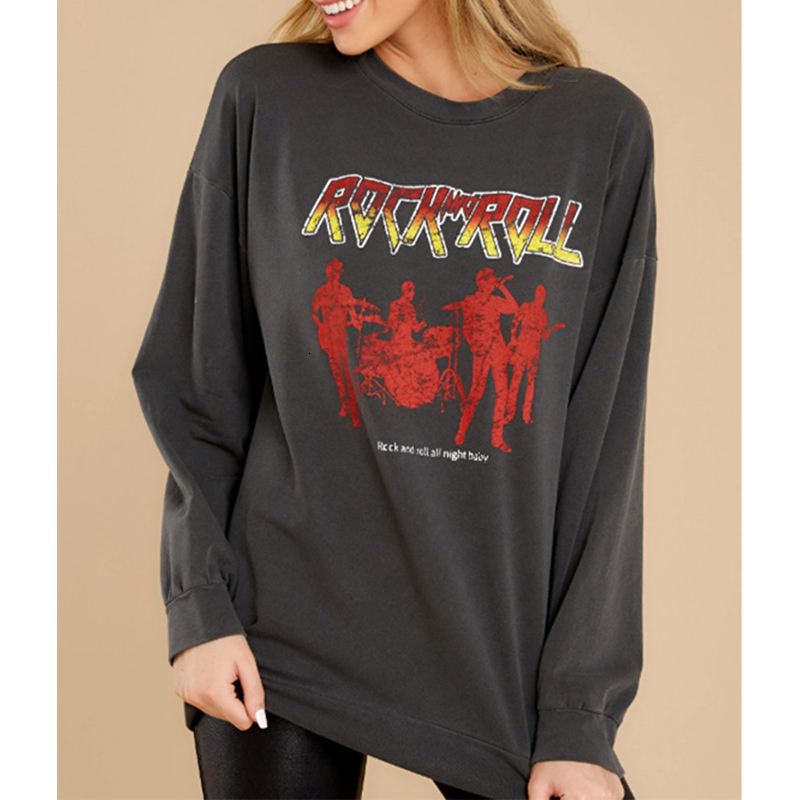 2021 Dark Gray Vintage Letter Printing Sweatshirt Women Oversized Crewneck Pullovers Autumn Fashion Streetwear Casual Loose Fzm5, Dark grey
2021 Dark Gray Vintage Letter Printing Sweatshirt Women Oversized Crewneck Pullovers Autumn Fashion Streetwear Casual Loose Fzm5, Dark grey