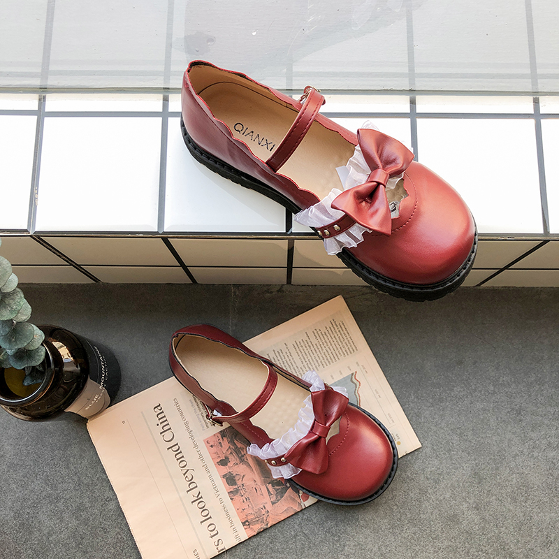 New Loli Sweet Platform Girls of the Female Lasso Kawaii Beautiful Japanese Bow Anime Cosplay Lolita Women's Shoes Harujuku Apartments 4bgy
New Loli Sweet Platform Girls of the Female Lasso Kawaii Beautiful Japanese Bow Anime Cosplay Lolita Women's Shoes Harujuku Apartments 4bgy