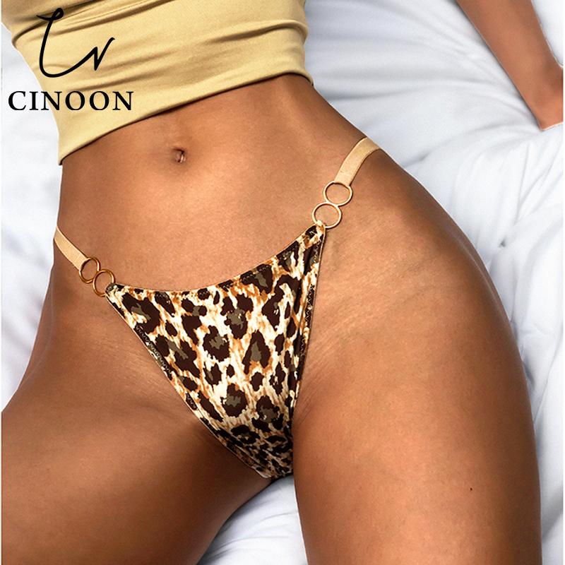 Women's Panties CINOON Sexy Leopard Briefs Hollow Out Lingeries Low-waist Nylon Seamless Breathable G String Intimates, Image color
Women's Panties CINOON Sexy Leopard Briefs Hollow Out Lingeries Low-waist Nylon Seamless Breathable G String Intimates, Image color