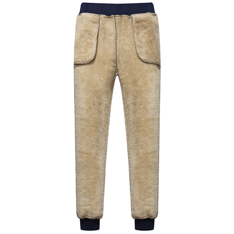 Lamb wool Men's pants Joggers Men Cashmere Sweatpants Men Sportswear Sports Pants Winter Trousers Oversize 5XL 6XL 7XL 8XL 211112