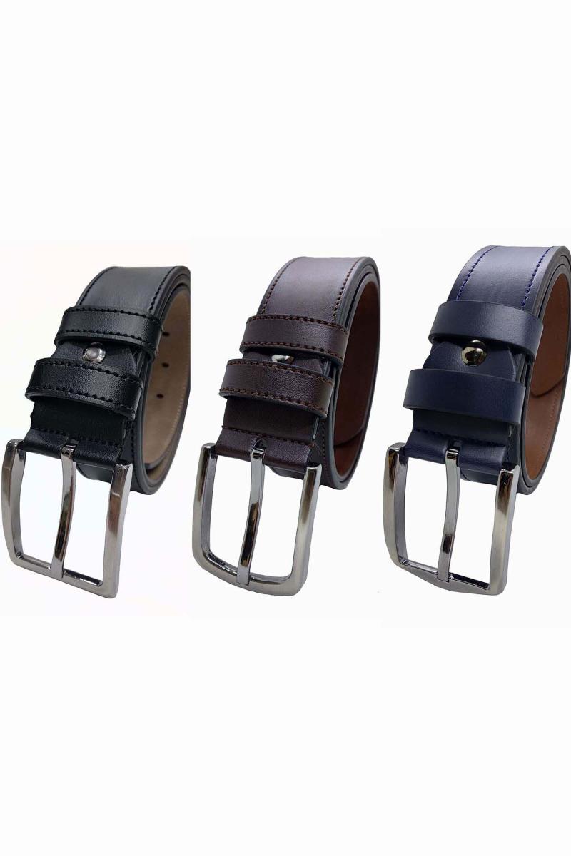 Belts Leather 100% 3-Pack Black Brown Navy Blue Belt High Quality Business Fashion Design For Men
Belts Leather 100% 3-Pack Black Brown Navy Blue Belt High Quality Business Fashion Design For Men