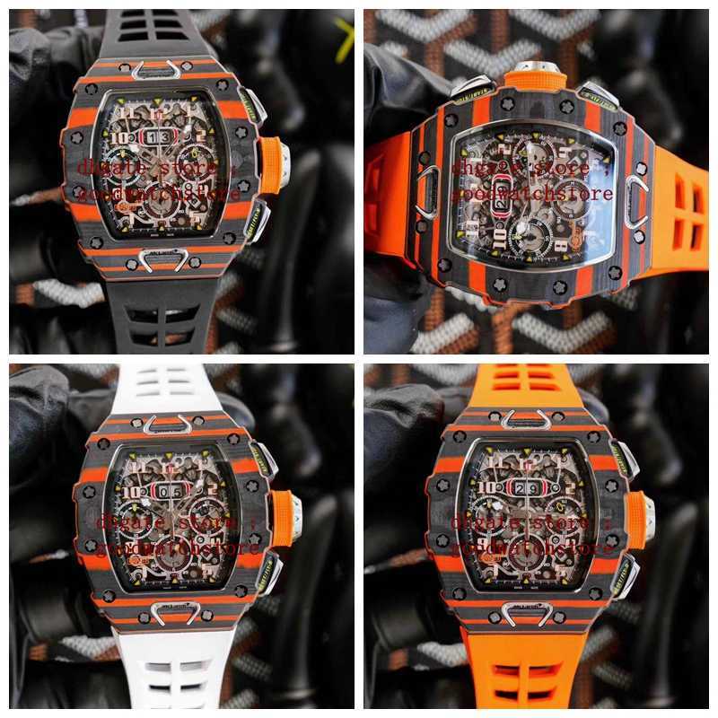 Mechanical Mens Luxury Racing carbon fibre Wristwatch Movement RM11-03 Flyback Skeleton multicolor Rubber Bands Transparent Automatic Fashion Men
Mechanical Mens Luxury Racing carbon fibre Wristwatch Movement RM11-03 Flyback Skeleton multicolor Rubber Bands Transparent Automatic Fashion Men