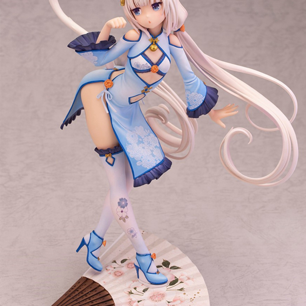 Alphamax Skytube Anime NEKOPARA Chocolat Vanilla Cheongsam Ver. PVC Sexy Girl Action Figure Model Toys Collection Doll Y0726
Alphamax Skytube Anime NEKOPARA Chocolat Vanilla Cheongsam Ver. PVC Sexy Girl Action Figure Model Toys Collection Doll Y0726