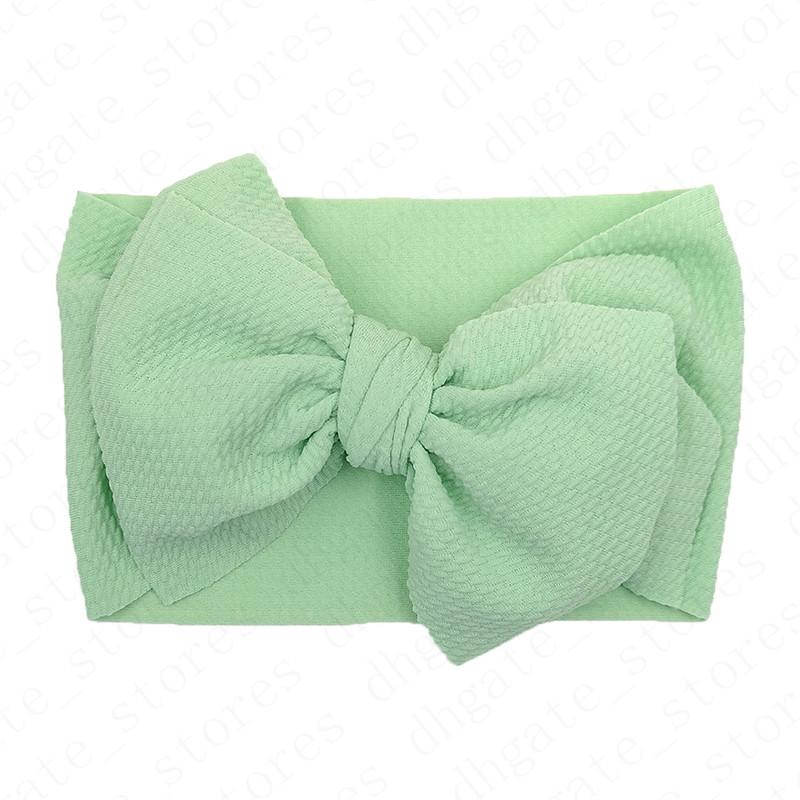 2022 Kids Baby Girls Big Bowknot Wide Elastic Headband Hair Band Wraps 30 COLORS INS Infant Newborn Hairbands hairwraps Head Wrap Turban