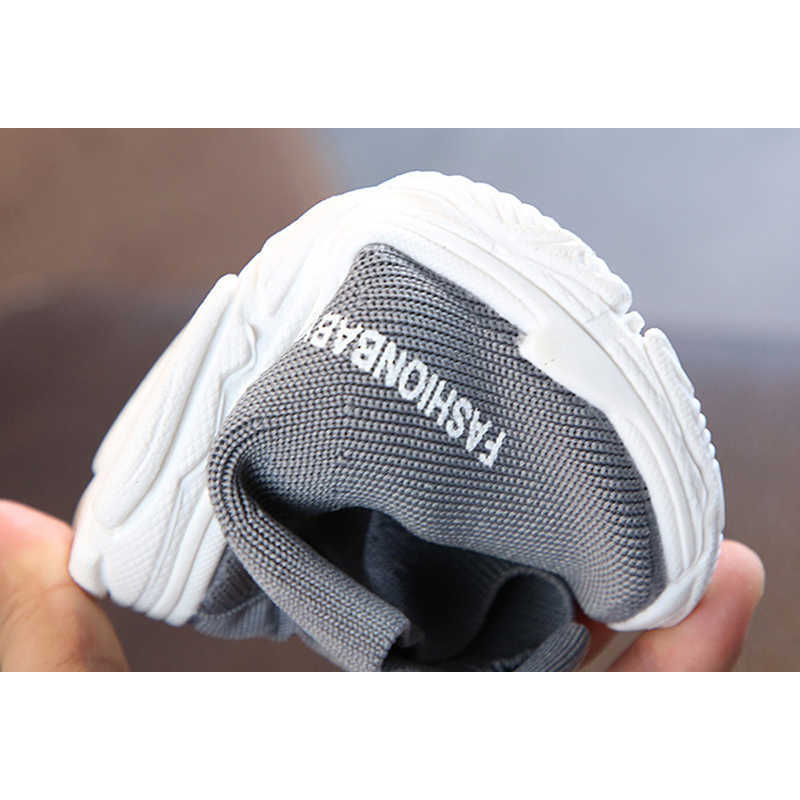Autumn Winter Kids Sneakers Children Casual Shoes Slip-on Breathable Kids Socks Shoes Non-slip Snow Boots Boys Girls Sport Shoes P0830
