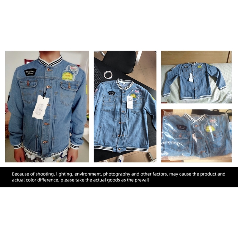 Solid Casual Slim Mens Denim Jacket Plus Size 5XL Bomber Jacket Men High Quality Cowboy Men's Spring Jean Jacket Chaqueta Hombre T200117