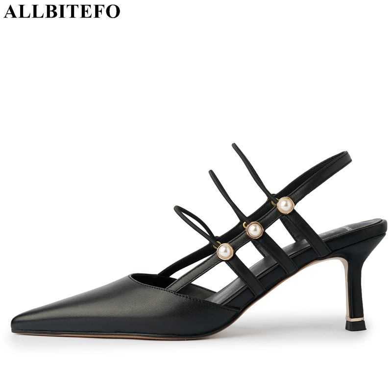 ALLBITEFO pointed toe stiletto soft genuine leather high heels fashion street sandals women heels shoes summer women sandals 210611, As picture
ALLBITEFO pointed toe stiletto soft genuine leather high heels fashion street sandals women heels shoes summer women sandals 210611, As picture
