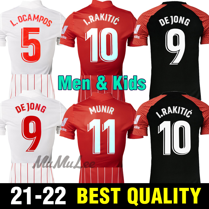 2021 Sevilla soccer jersey 21 22 PAPU GOMEZ I.RAKITIC .OCAMPOS DE JONG J.NAVAS SUSO MUNIR Y.EN-NESYRI 2022 Men+Kids Kits football shirts, Black;yellow
2021 Sevilla soccer jersey 21 22 PAPU GOMEZ I.RAKITIC .OCAMPOS DE JONG J.NAVAS SUSO MUNIR Y.EN-NESYRI 2022 Men+Kids Kits football shirts, Black;yellow