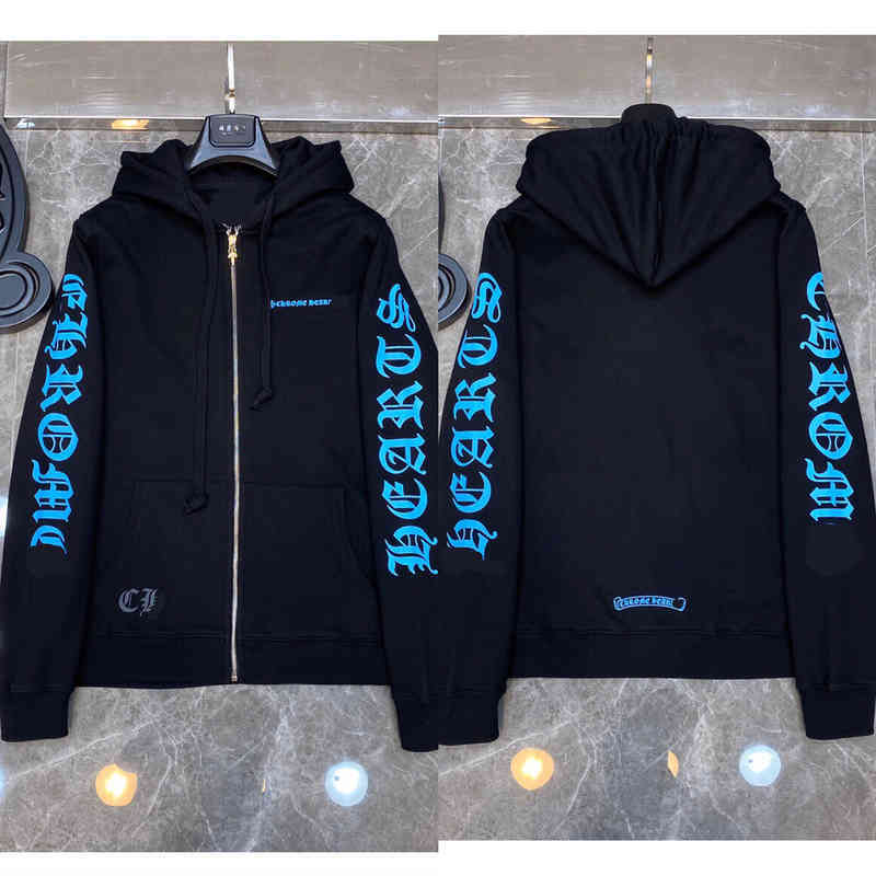 Quality Hoodie Autumn Winter Ch Horseshoe Phantom Cross Zipper Jacket Hooded Sweater Loose Men's and Women's Lovers TrendKZA4, Black
Quality Hoodie Autumn Winter Ch Horseshoe Phantom Cross Zipper Jacket Hooded Sweater Loose Men's and Women's Lovers TrendKZA4, Black