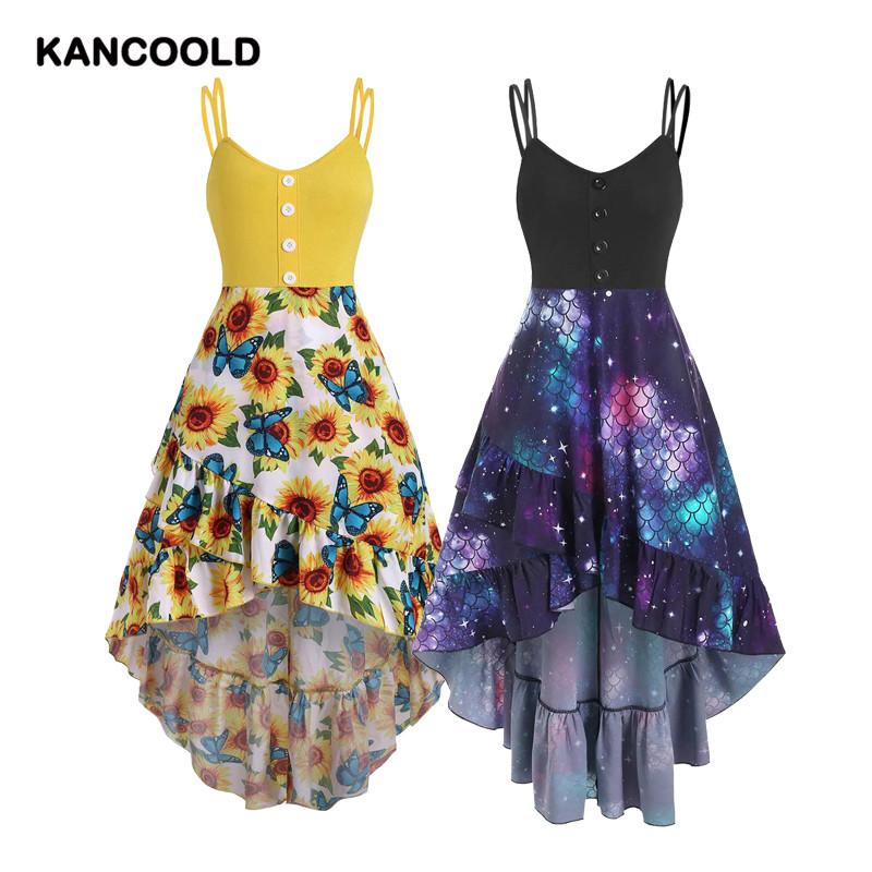 Casual Dresses Fashion Women Buttons Ruffles Sunflower Angel Scale Print Cross Cami Dress 2021 Causal Floral Summer MY26, Ye
Casual Dresses Fashion Women Buttons Ruffles Sunflower Angel Scale Print Cross Cami Dress 2021 Causal Floral Summer MY26, Ye